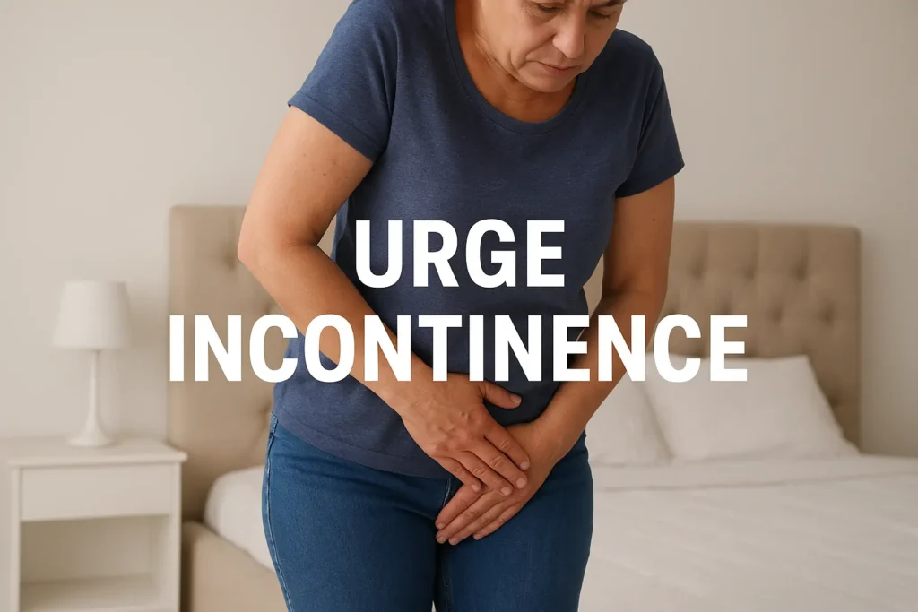 how to manage urge incontinence Busby symptoms